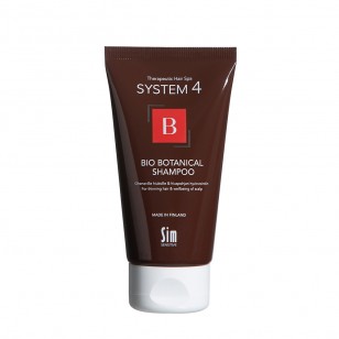 SYSTEM 4 Bio Botanical Shampoo - Шампоан срещу косопад 75 ml