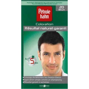 Petrole Hahn - Боя за коса за мъже 20 - кафяво-черна 35 ml Petrole Hahn - Боя за коса за мъже 20 - кафяво-черна 35 ml