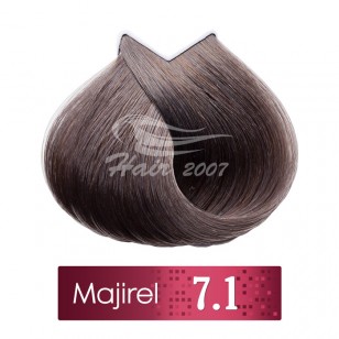 Majirel - Професионална боя за коса 7.1 - средно русо пепелно 50 ml