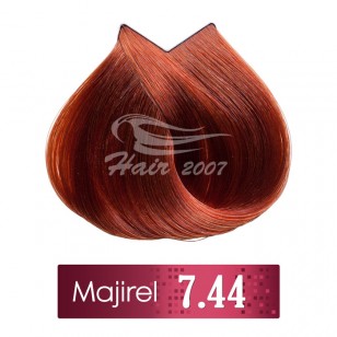 Majirel - Професионална боя за коса 7.44 - средно русо наситено медно 50 ml